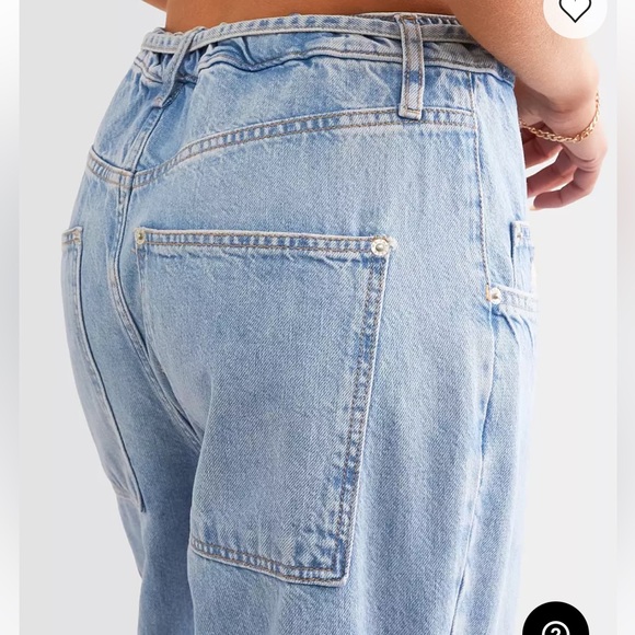 Free People CRVY Outlaw Wide Leg Jean - Picture 5 of 10